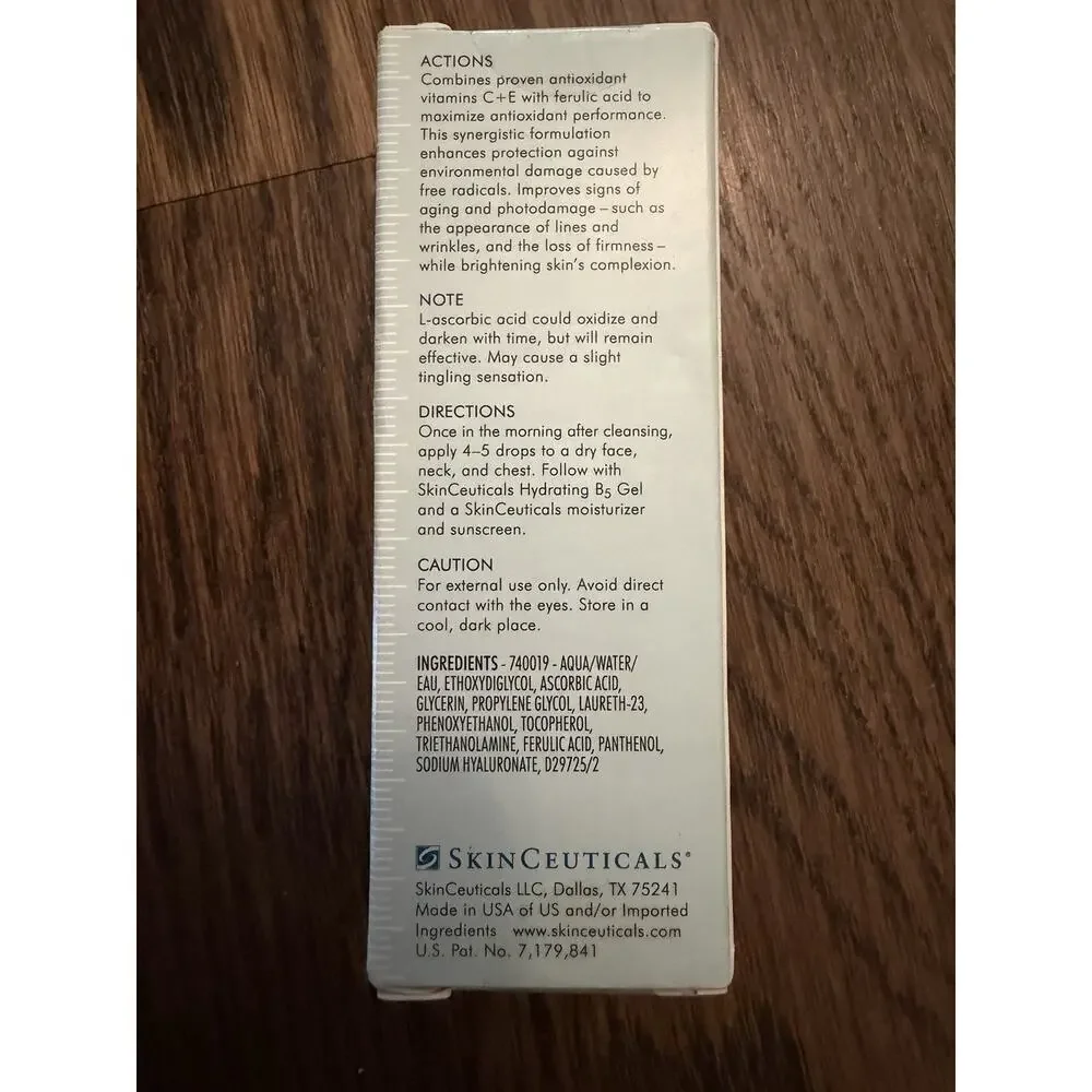 SkinCeuticals CE Ferulic - 15% L-ascorbic Acid Serum - 1oz New Sealed $185